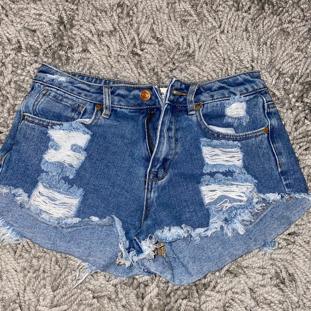 pacsun high waisted shorts